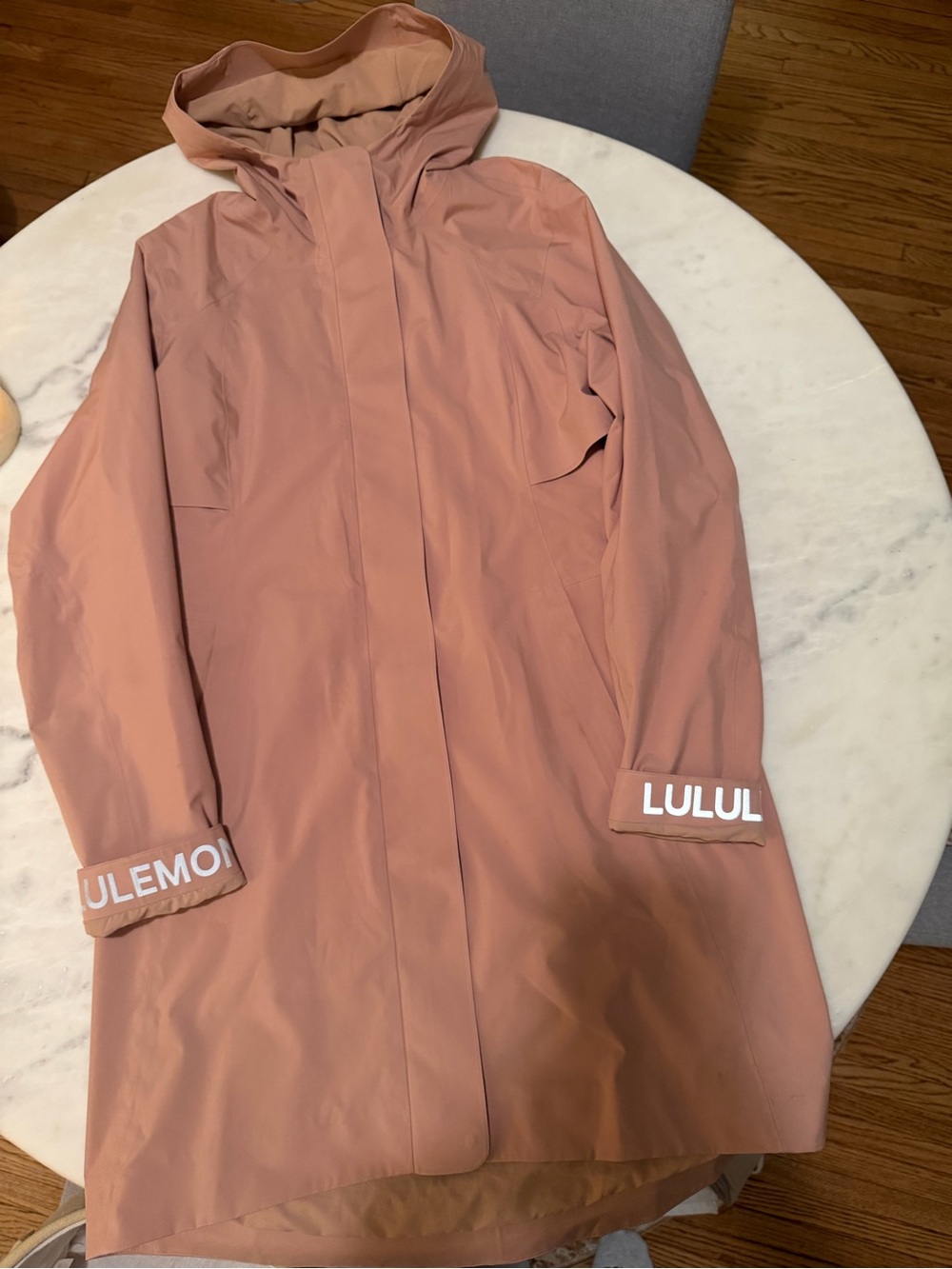 lululemon athletica Twilight Rose Hooded Raincoat
